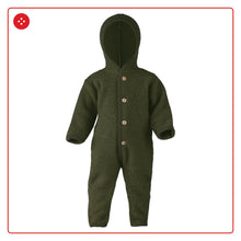 Carica l'immagine nel visualizzatore di Gallery, Tutina bebè in pile di lana merino