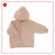 Carica l'immagine nel visualizzatore di Gallery, Giacca bebè in pile di lana merino