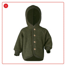 Carica l'immagine nel visualizzatore di Gallery, Giacca bebè in pile di lana merino