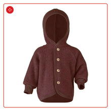 Carica l'immagine nel visualizzatore di Gallery, Giacca bebè in pile di lana merino