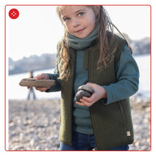 Laden Sie das Bild in den Galerie-Viewer, Wollwalk- Weste