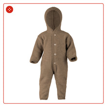 Carica l'immagine nel visualizzatore di Gallery, Tutina bebè in pile di lana merino