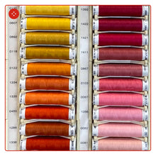 Carica l'immagine nel visualizzatore di Gallery, FILO per macchina polyester 100m: NERO BIANCO GIALLO ROSSO ROSA