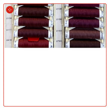 Carica l'immagine nel visualizzatore di Gallery, FILO per macchina polyester 100m: NERO BIANCO GIALLO ROSSO ROSA