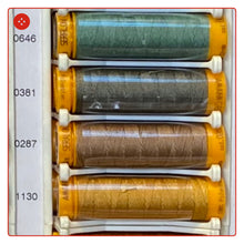 Carica l'immagine nel visualizzatore di Gallery, Filo per asole N.30 per cuciture a mano e cuciture decorative