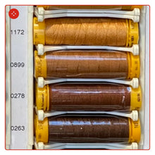 Carica l'immagine nel visualizzatore di Gallery, Filo per asole N.30 per cuciture a mano e cuciture decorative