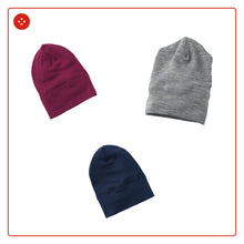 Carica l'immagine nel visualizzatore di Gallery, Cappello per bimbi in lana e seta